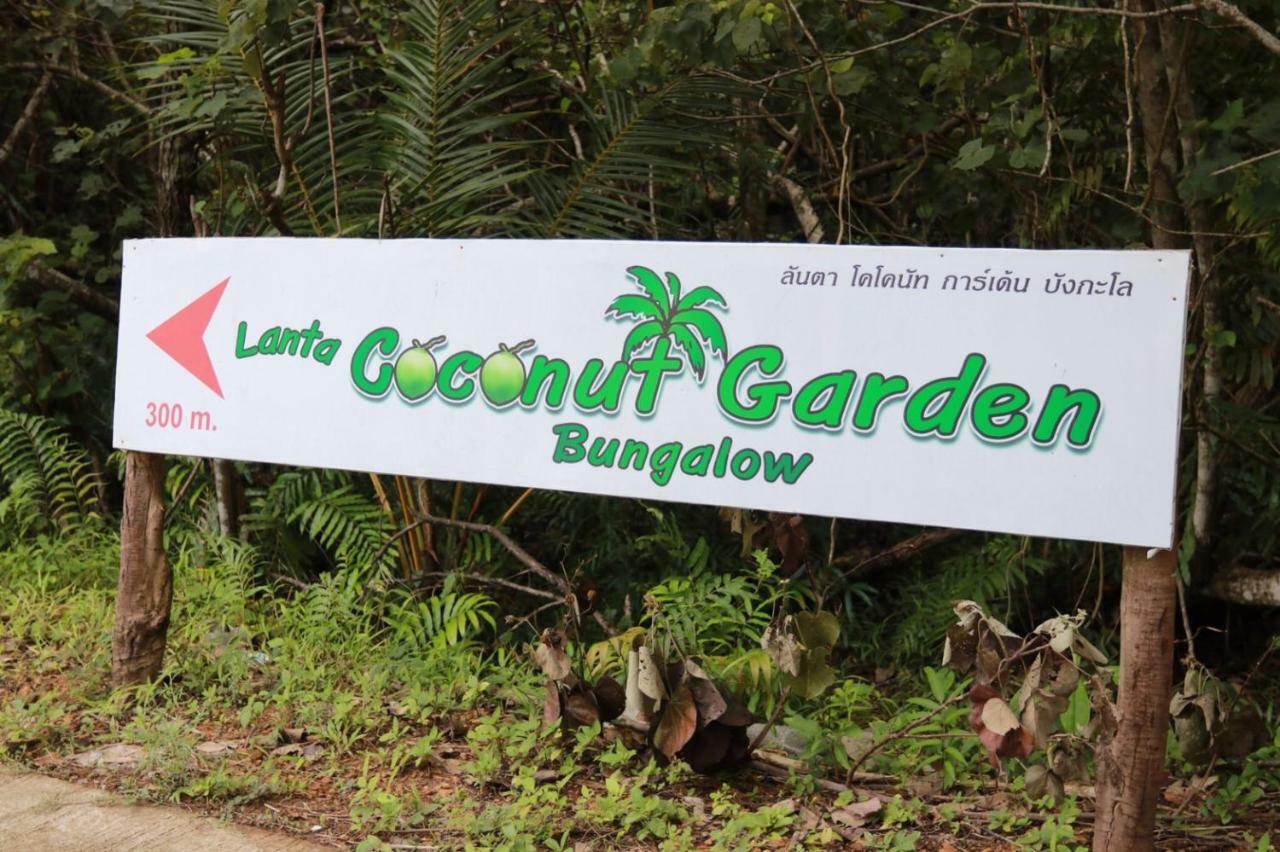 Apartmán Lantacoconutgardenbungalow Ko Lanta Exteriér fotografie