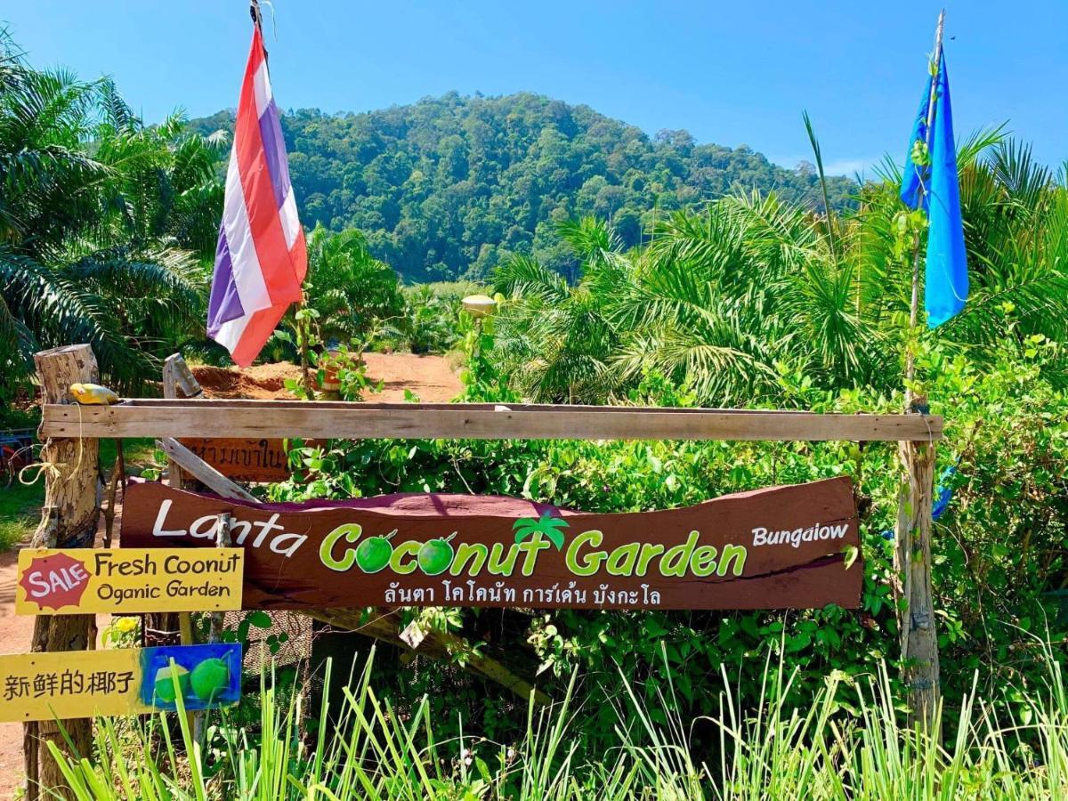 Apartmán Lantacoconutgardenbungalow Ko Lanta Exteriér fotografie